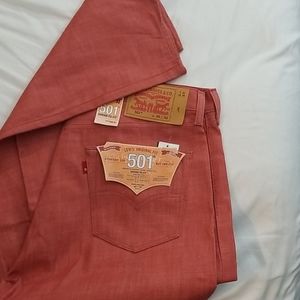 New 501 Levi Strauss and Co. Jeans